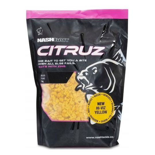 ZMIELONE DROBNO KULKI NASH CITRUZ FLAKE 1kg ZMIELONE DROBNO KULKI NASH CITRUZ FLAKE 1kg