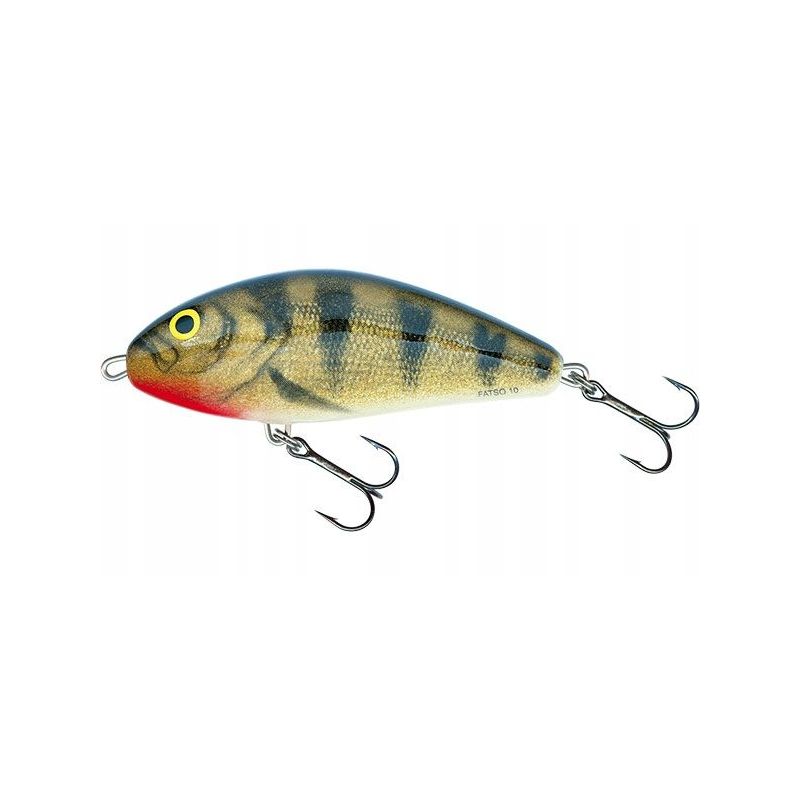 WOBLER SALMO FATSO F10S 10cm 52g EMERALD PERCH WOBLER SALMO FATSO F10S 10cm 52g EMERALD PERCH