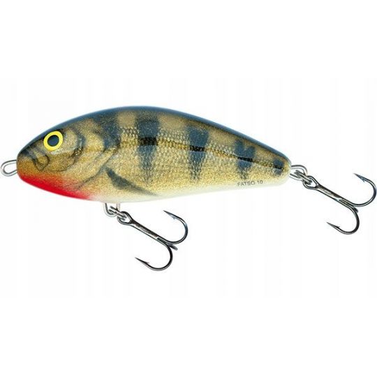 WOBLER SALMO FATSO F10S 10cm 52g EMERALD PERCH WOBLER SALMO FATSO F10S 10cm 52g EMERALD PERCH