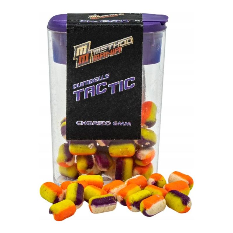 DUMBELLS METHOD MANIA TACTIC 6mm CHORIZO DUMBELLS METHOD MANIA TACTIC 6mm CHORIZO