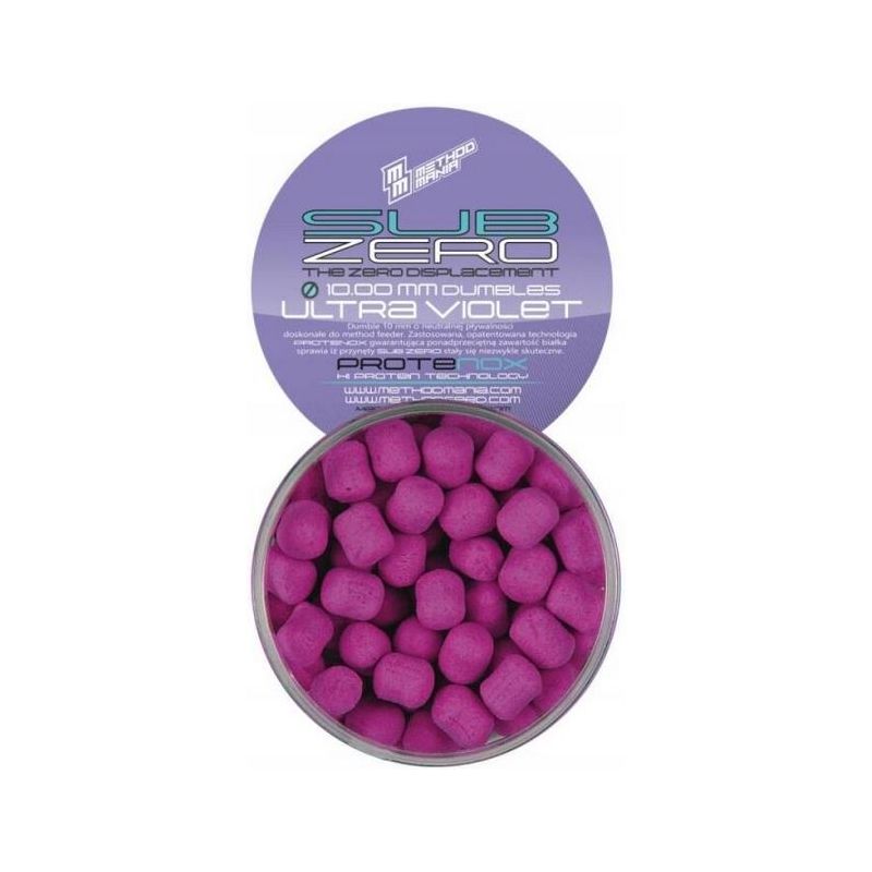DUMBELLS METHOD MANIA SUBZERO 10mm ULTRA VIOLET 40 DUMBELLS METHOD MANIA SUBZERO 10mm ULTRA VIOLET 40