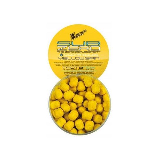 DUMBELLS METHOD MANIA SUBZERO 10mm YELLOW SPIN 40g DUMBELLS METHOD MANIA SUBZERO 10mm YELLOW SPIN 40g