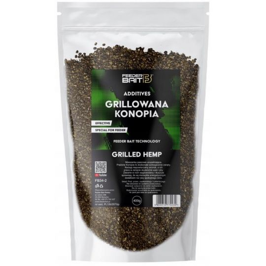DODATEK FEEDER BAIT GRILOWANE KONOPIE 400g DODATEK FEEDER BAIT GRILOWANE KONOPIE 400g