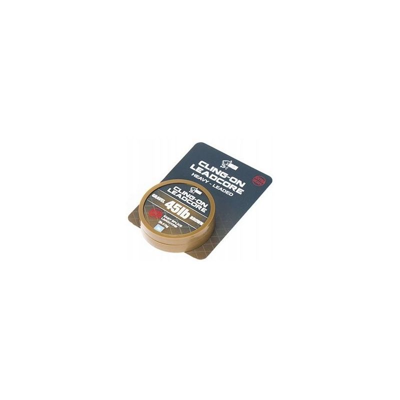 LEADCORE NASH CLING-ON LEADCORE 45lb GRAVEL 7m LEADCORE NASH CLING-ON LEADCORE 45lb GRAVEL 7m