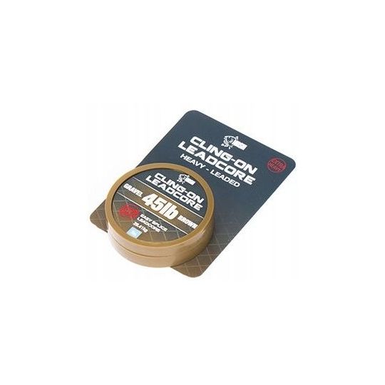 LEADCORE NASH CLING-ON LEADCORE 45lb GRAVEL 7m LEADCORE NASH CLING-ON LEADCORE 45lb GRAVEL 7m